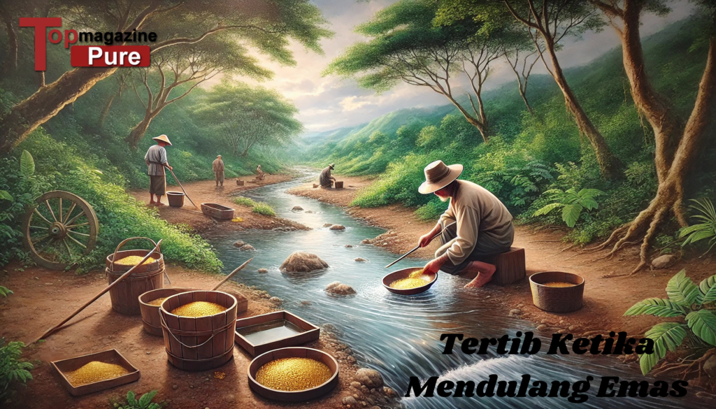 Tertib Ketika Mendulang Emas