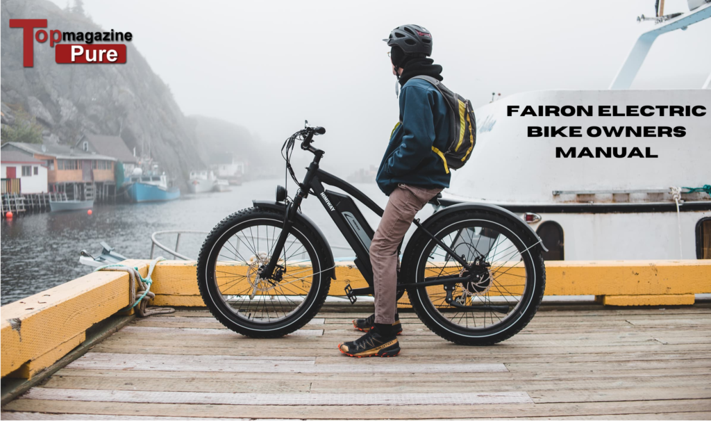 Fairon Electric Bike Owners Manual