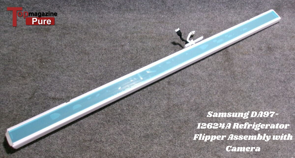 Samsung DA97-12624A Refrigerator Flipper Assembly with Camera